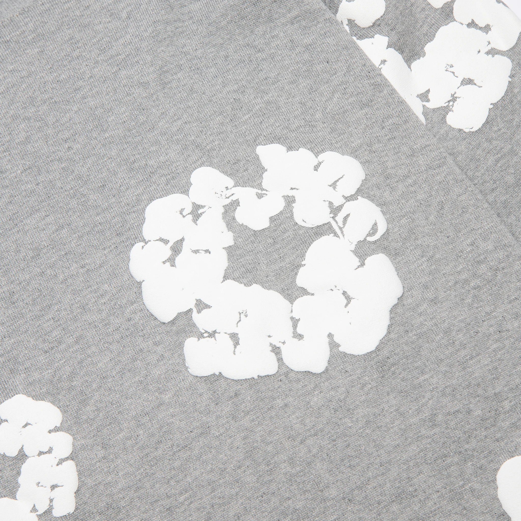 Denim Tears The Cotton Wreath Long-Sleeve Grey T Shirt